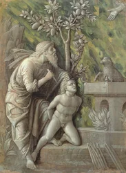 Abraham sacrifiant Isaac, vers 1490-95